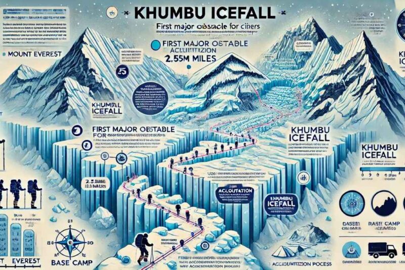 Icefall Khumbu Icefall, MT Everest: Most Dangerous Route Of 2025
